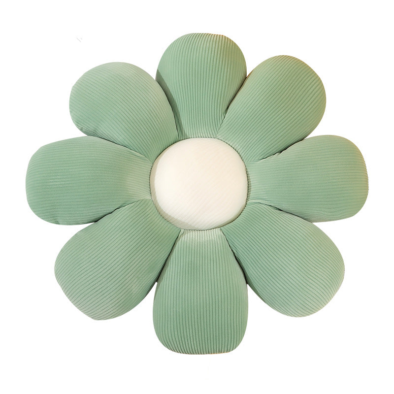 plush flower pillow