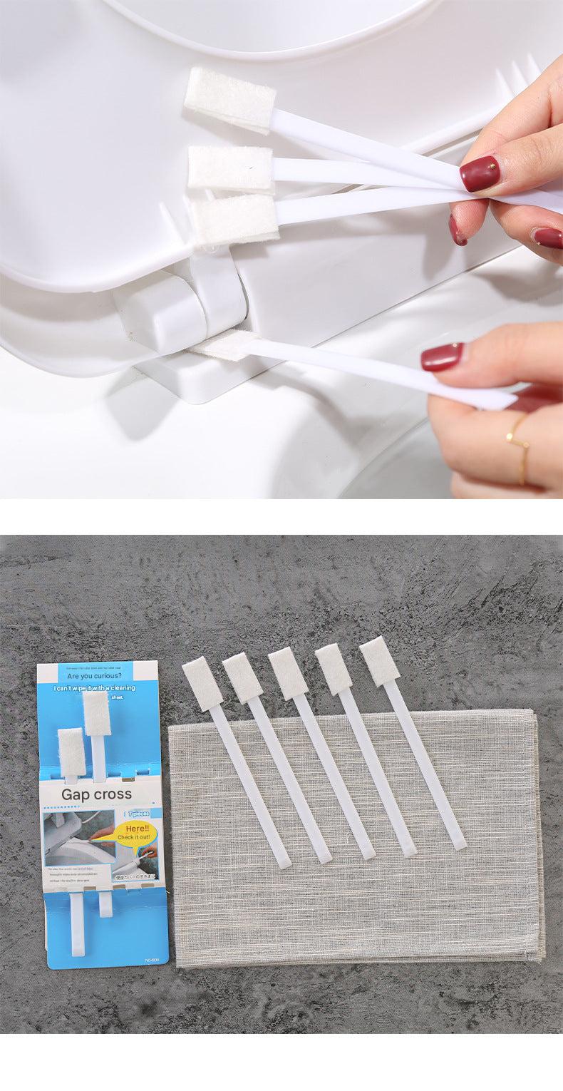 Disposable toilet gap brush set image 1
