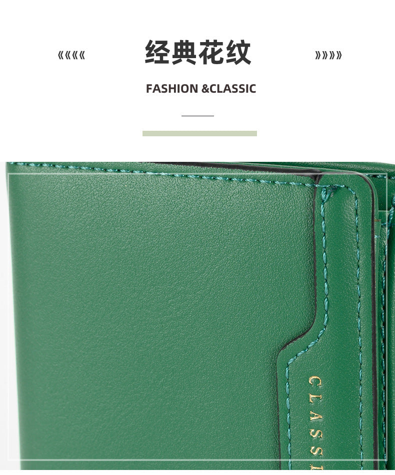 Yellow zipper wallet with card slots