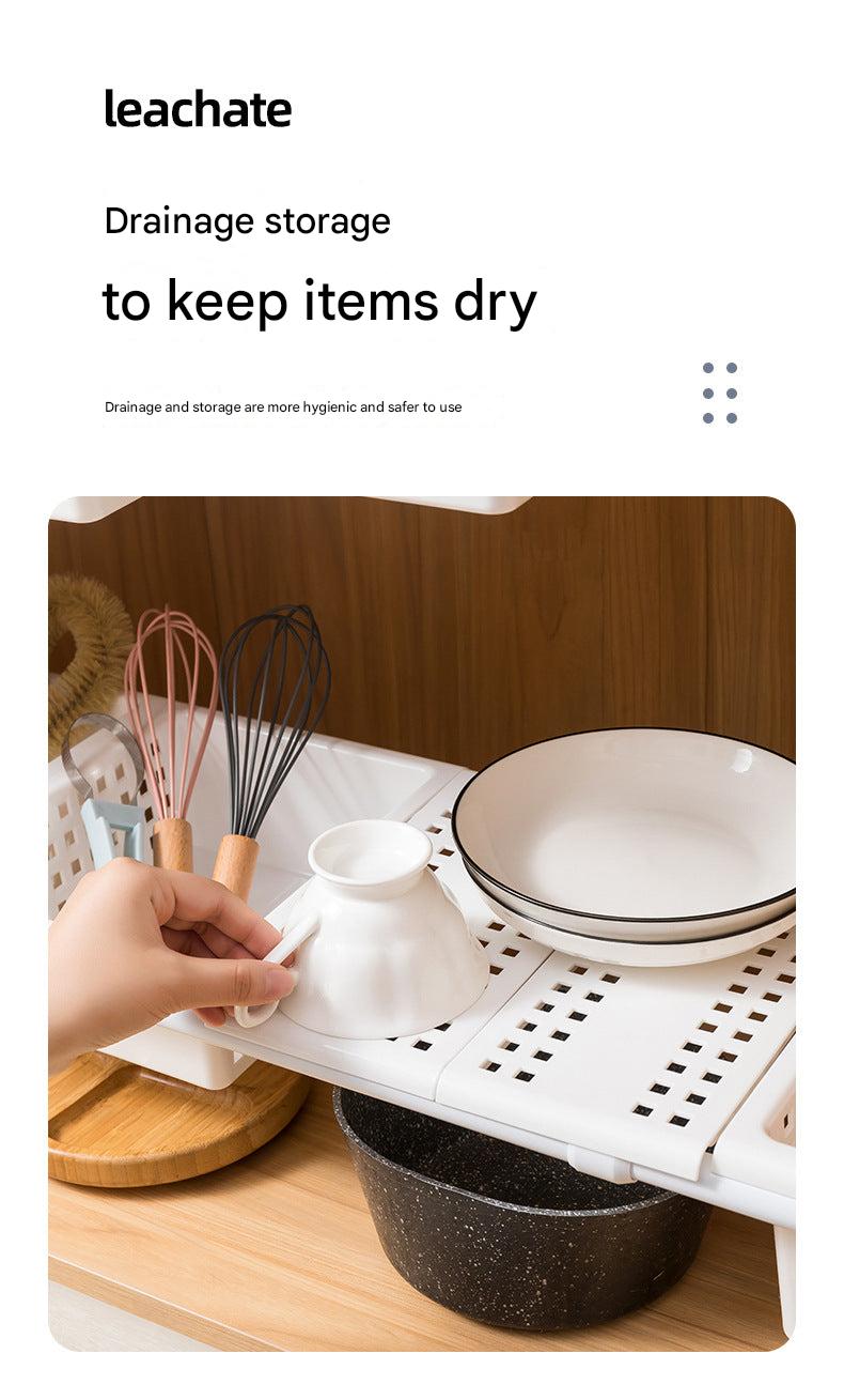 Durable PP storage solution on shelf