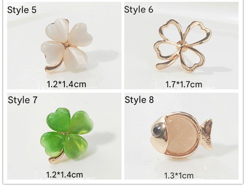 Unisex elegant brooch with charming designs