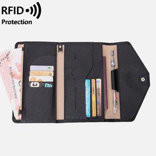 Stylish women's wallet in lilac color