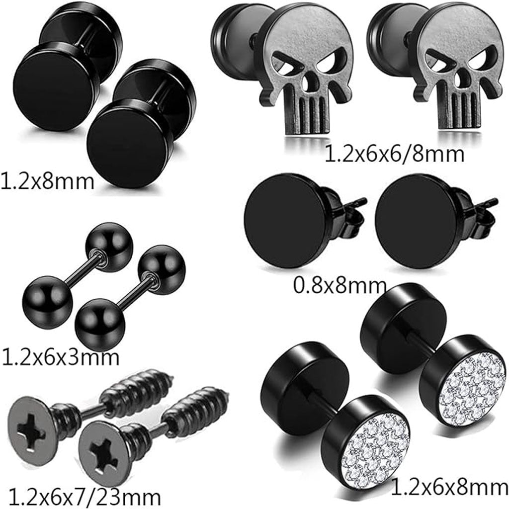 Trendy Black Earrings Collection Image 4