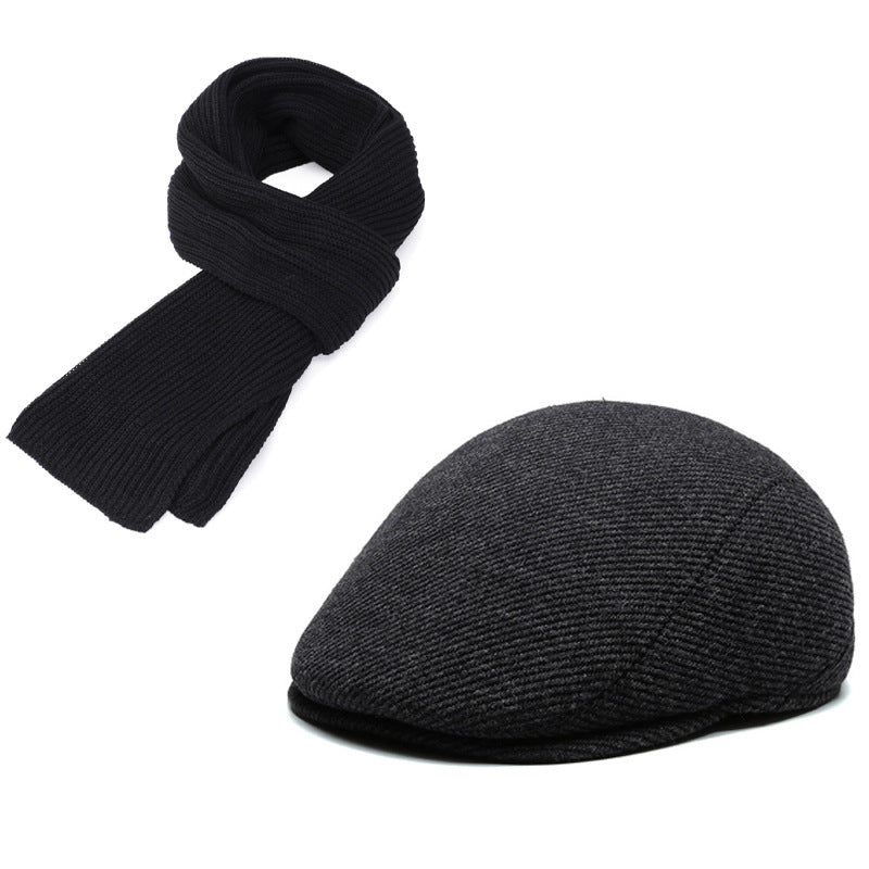 Versatile men's winter hat for outdoor activities