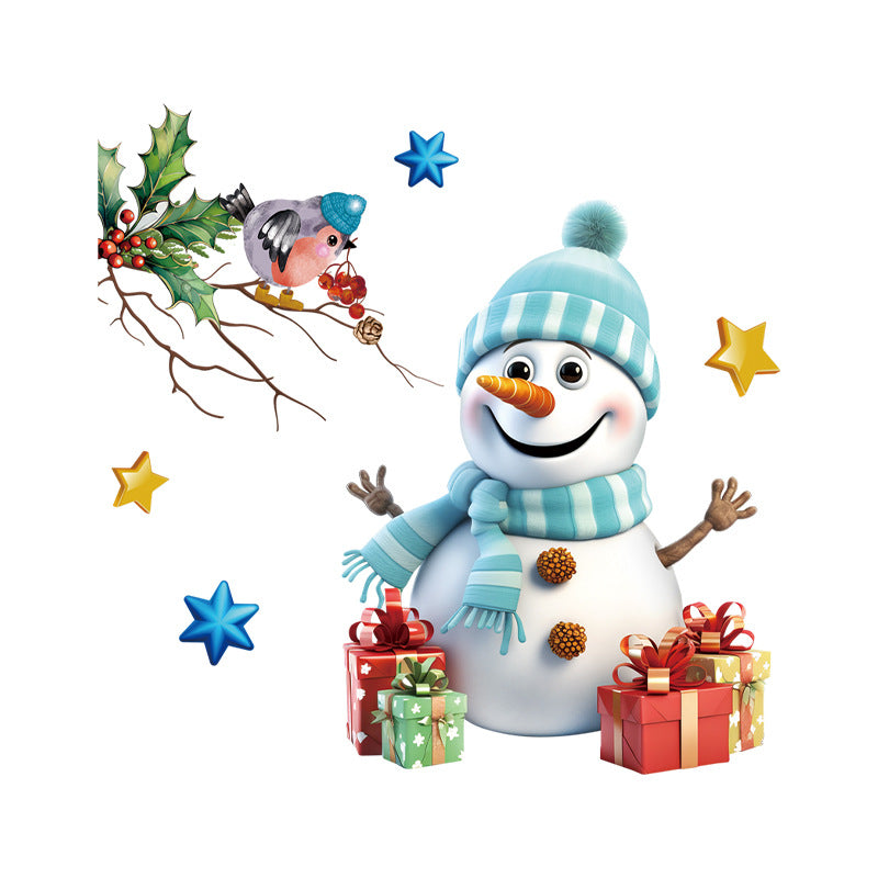 Winter themed bathroom decor snowman image 2