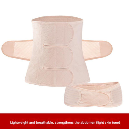 Comfortable belly support wrap in use