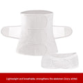 White Belly Wrap + Pelvic Belt