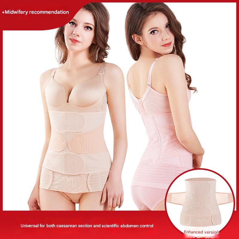 Comfortable belly support wrap in use