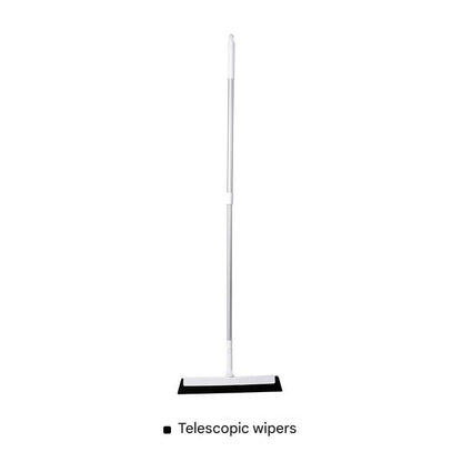 Durable plastic and aluminum mop design in action