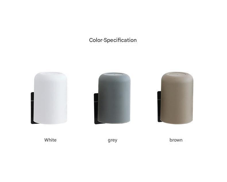 Toothbrush holder suction cup coffee