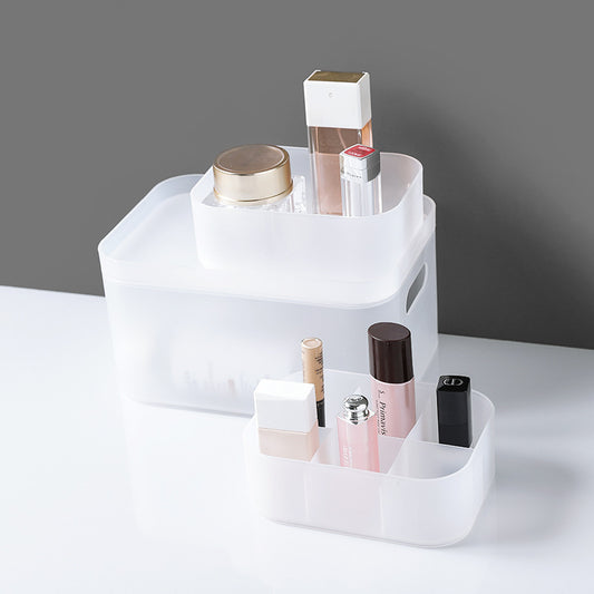 desktop organizer box for makeup and essentials image 1