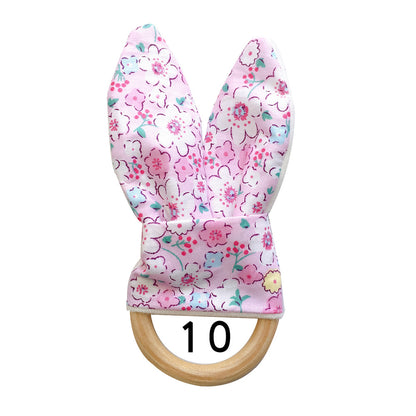 Natural Wooden Baby Teething Ring Image 8