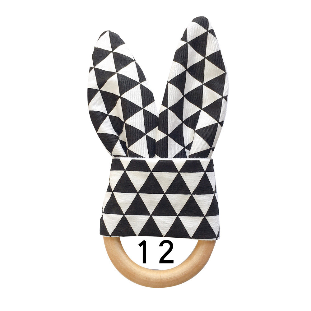 Natural Wooden Baby Teething Ring Image 6