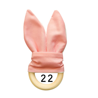 Natural Wooden Baby Teething Ring Image 6