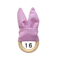 Wooden Ring Teether: Rabbit Ears No. 16