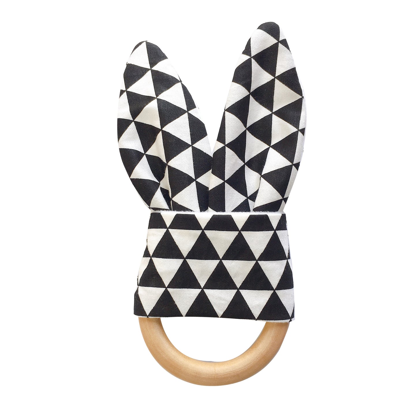 Natural Wooden Baby Teething Ring Image 8