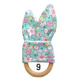 Wooden Ring Teether: Rabbit Ears No. 9