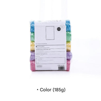 Durable bathroom trash bags with vibrant colors