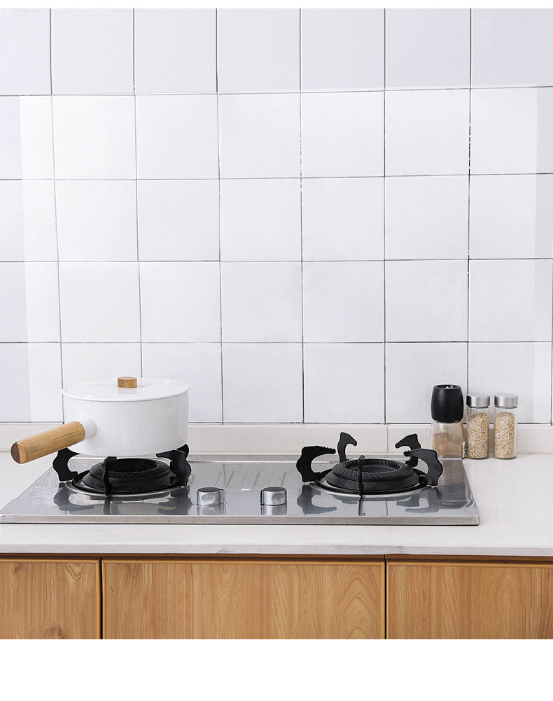 Transparent kitchen anti-oil sticker image 1