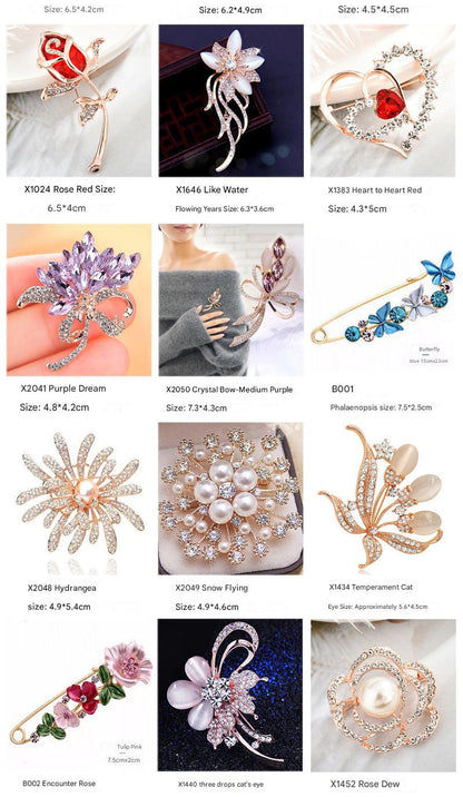 Elegant brooch placed on a table image 7