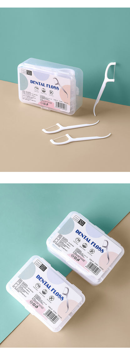 Portable Dental Floss Picks Image 1