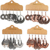 Close-up of fashion accessory waterdrop earrings