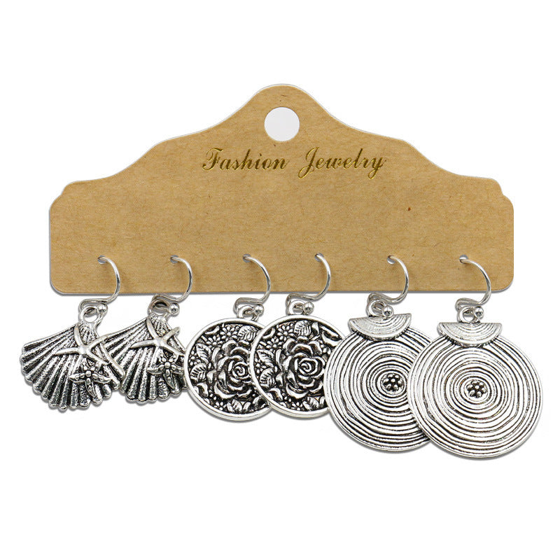 Close-up of fashion accessory waterdrop earrings