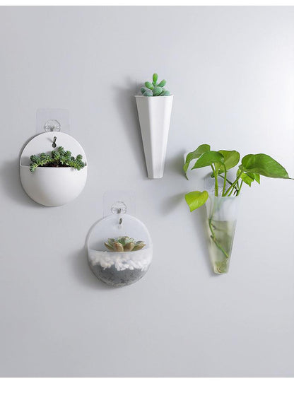 Vertical wall planter showcasing plant arrangement - image 3