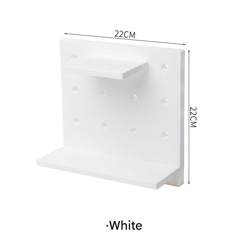 Colorful wall storage solution