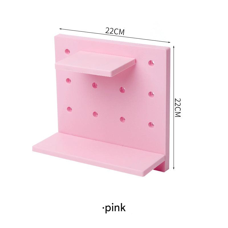 Multi-purpose plastic rack in living room