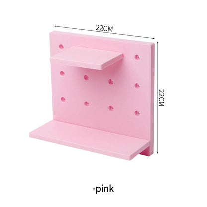 Multi-purpose plastic rack in living room