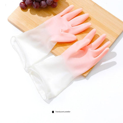 Comfortable waterproof cleaning gloves