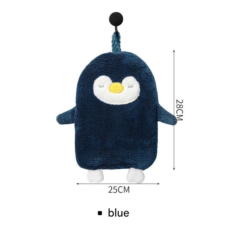 Blue colorful hand towel for home use - image 4