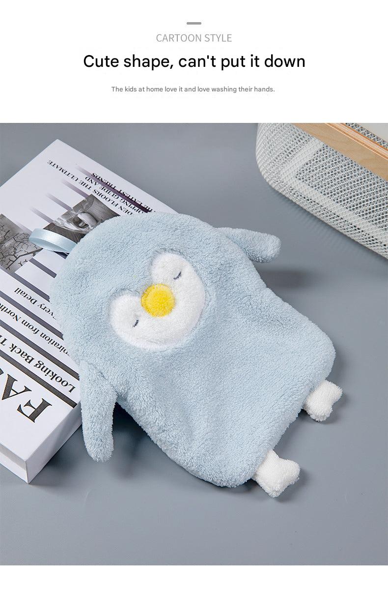 Hanging towel in a neat bathroom setting - image 7