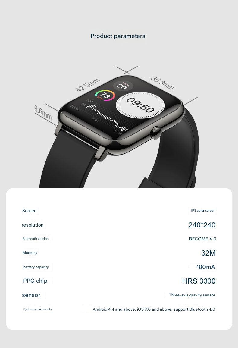 Smart Fitness Tracker in Pink