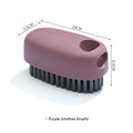 Purple Laundry Brush