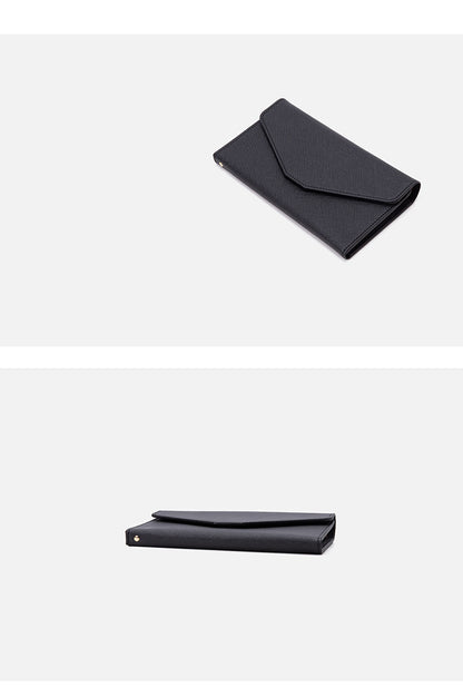 RFID travel passport holder black color
