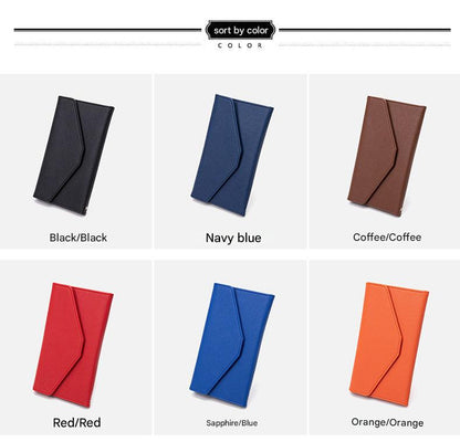 RFID travel passport holder black color