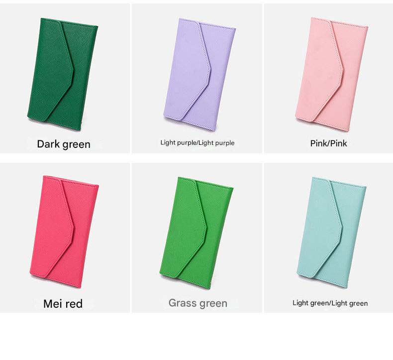 durable PU leather passport holder