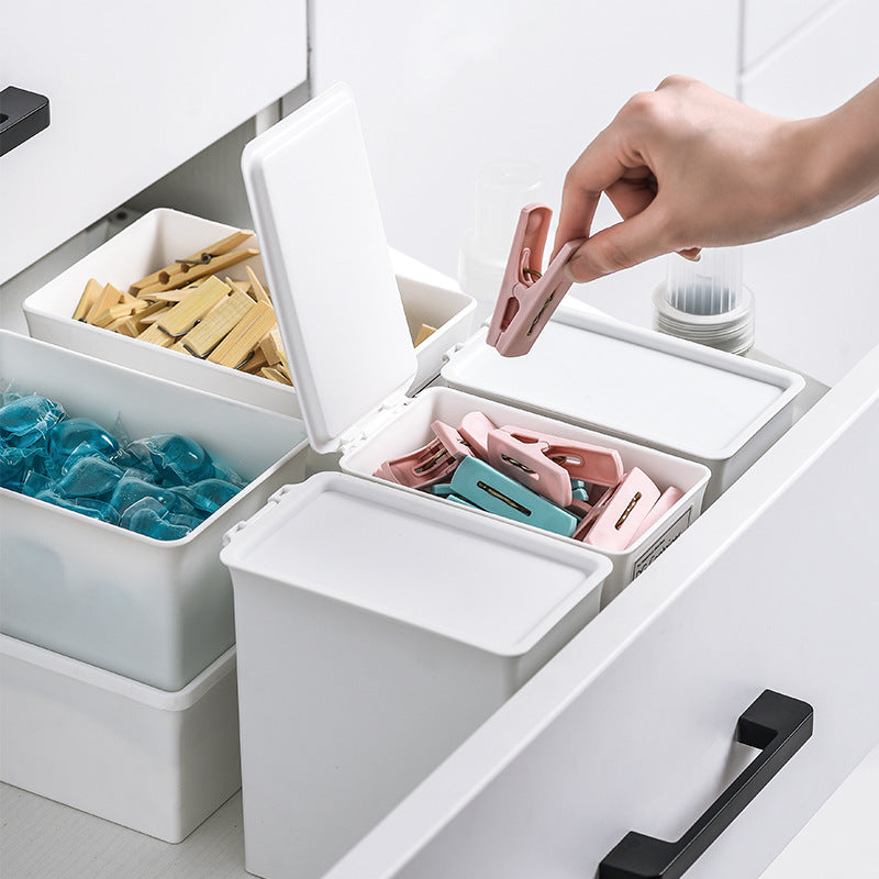 Japanese laundry powder storage container image 2
