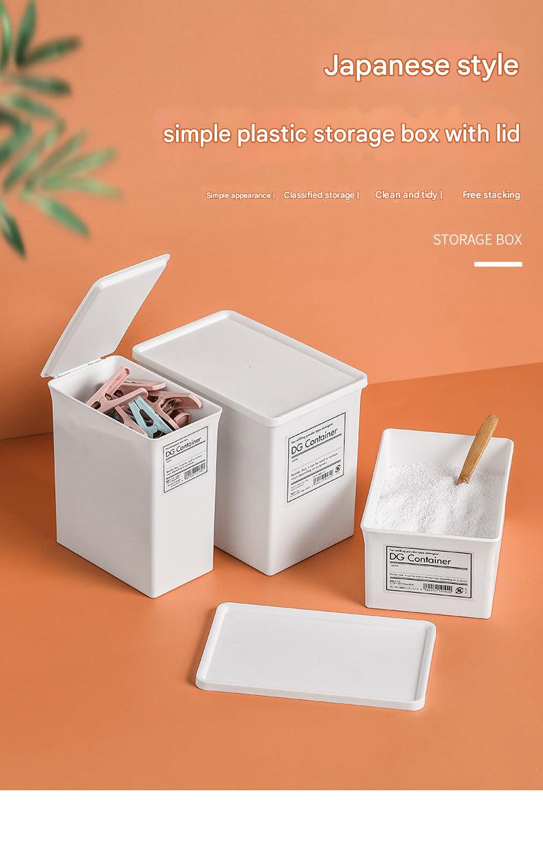 Japanese laundry powder storage container image 3