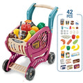 Supermarket Shopping Cart Set (Non-electric) Purple 1kg (Pack of 3)