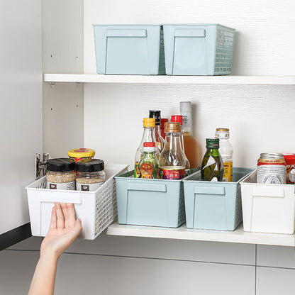 Functional storage basket for home organization