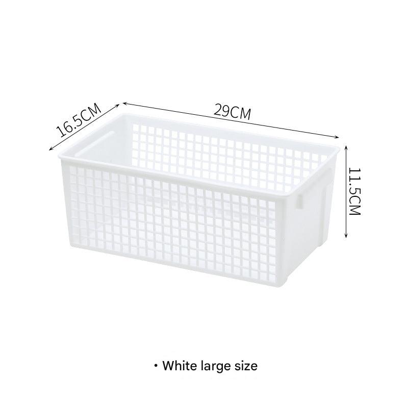 Easy carry storage basket for supplies