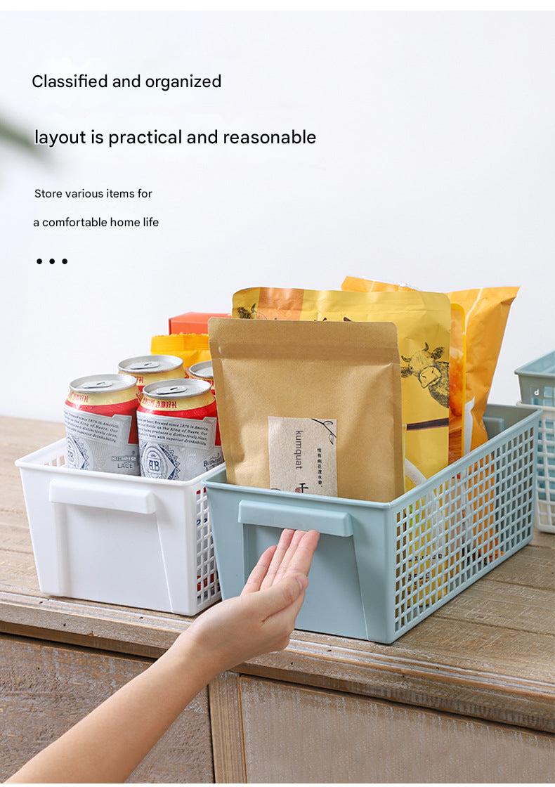 Large capacity storage basket green