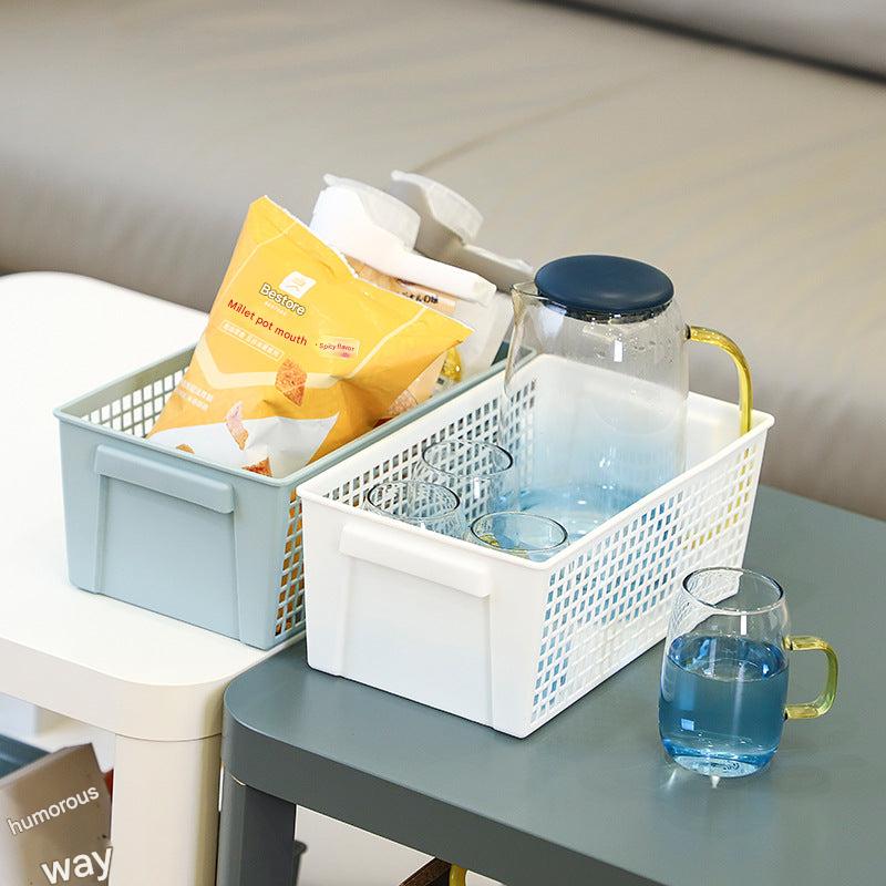 Stylish PP storage basket in various colors