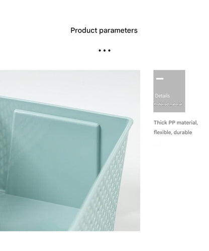 Functional storage basket for home organization