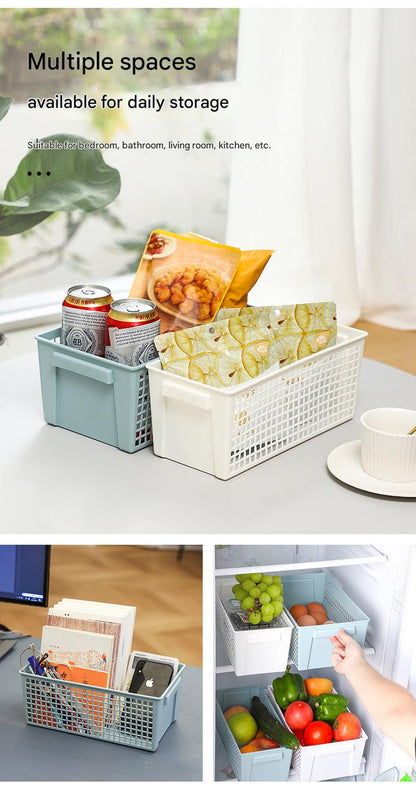 Stylish PP storage basket in various colors