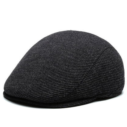 Comfortable cotton blend hat for cold weather