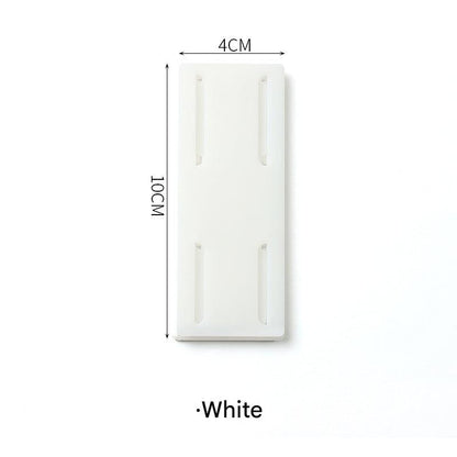 Wall-mounted power strip organizer in green
